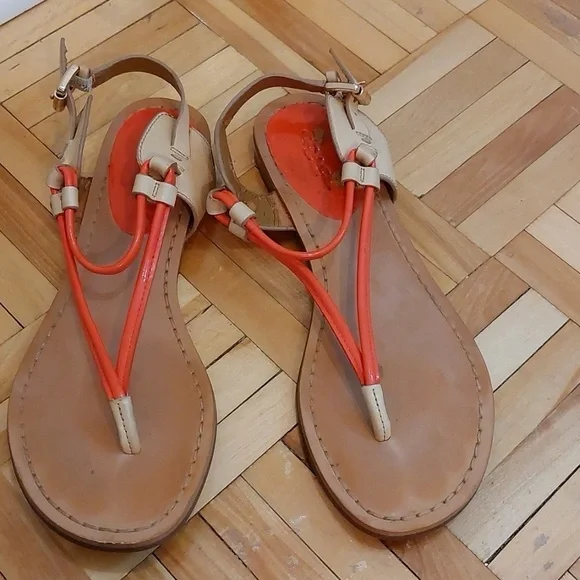 Coach Cassandra thong sandals size 55B - Picture 1 of 10